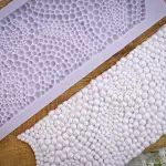 Pearl Texture wedding Silicone Mould