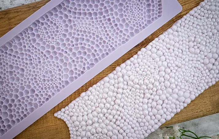 Pearl Texture wedding Silicone Mould