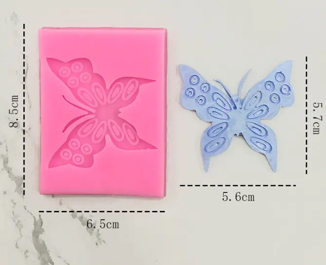 Butterfly silicone Mould style 2
