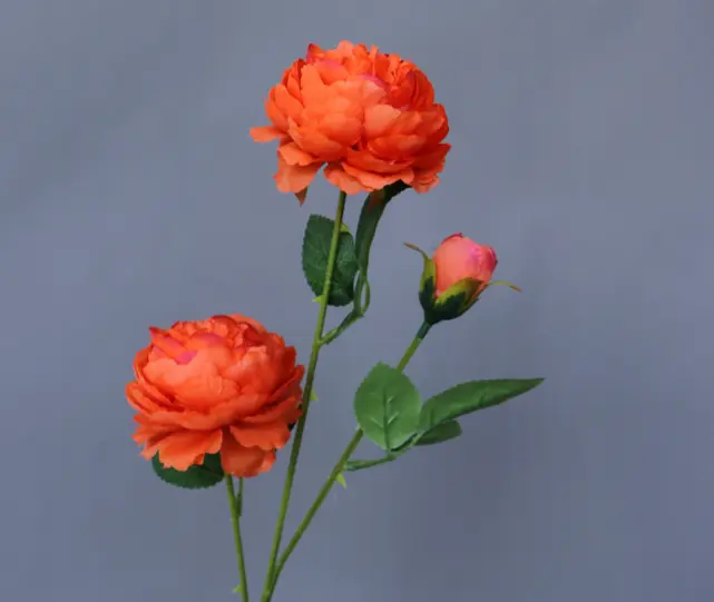 6 pcs flower cake topper ( 4 pcs big and 2 small buds)