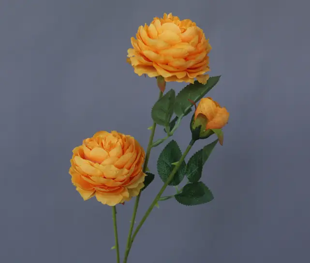 6 pcs flower cake topper ( 4 pcs big and 2 small buds)