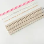 3 cavity Twist Rope Silicone Mould style 3