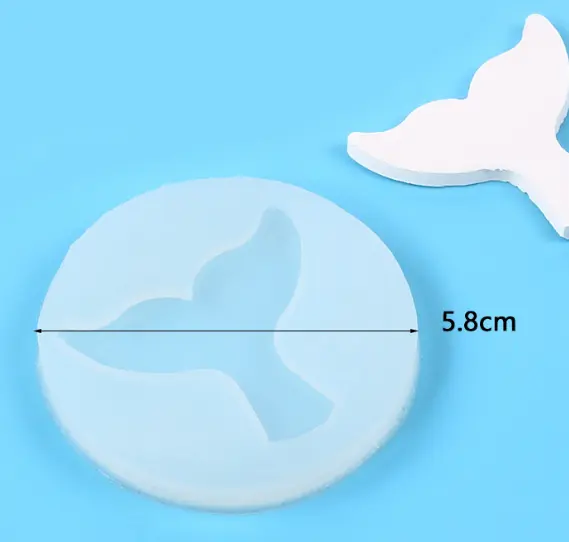 Mermaid tail silicone mould
