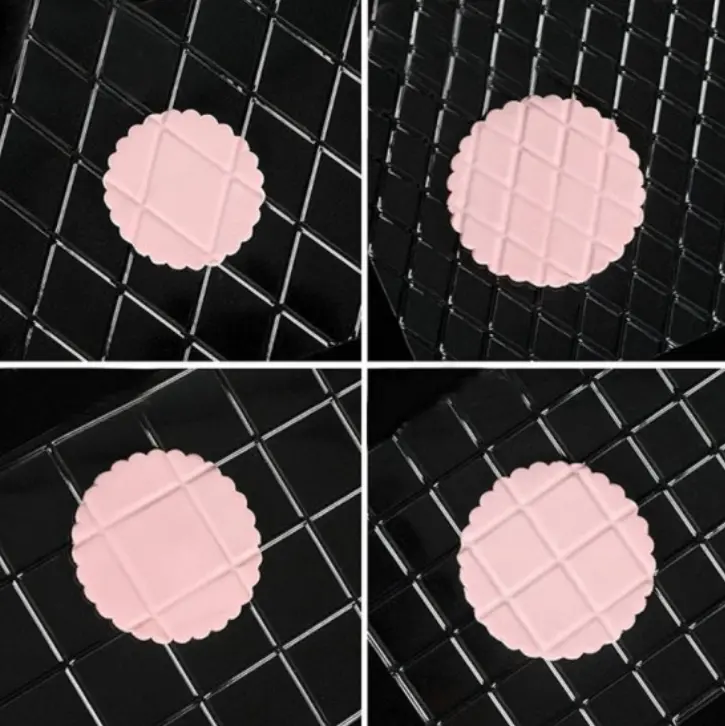 Cake Impression Mat Fondant Square & Diamond Texture Sheets (Set of 4)