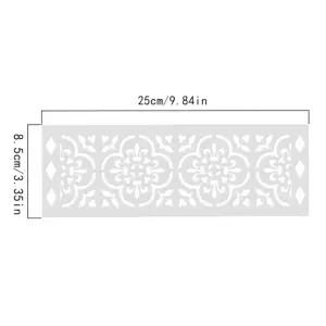 1 pcs Cake Border Decoration icing Stencils set style 6