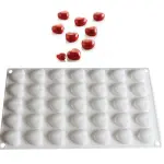 35 cavity heart Silicone Mould for mousse,baking,desserts etc
