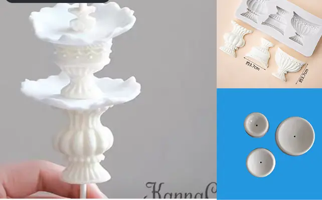 Flower pot urns Vase shape Silicone Mould