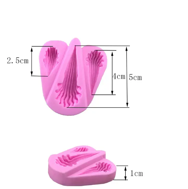 Shell Border Selection Silicone Mould