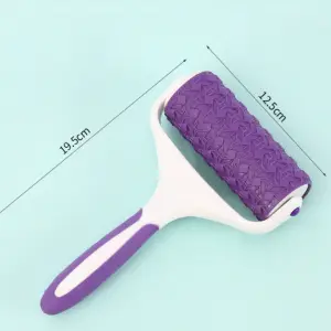 Textured pattern Rolling Pin Embossed Rolling Pin style 2