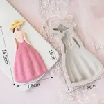 Lady with hat silicone mould