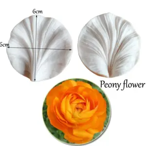 Peony Flower Petal veiner Mould
