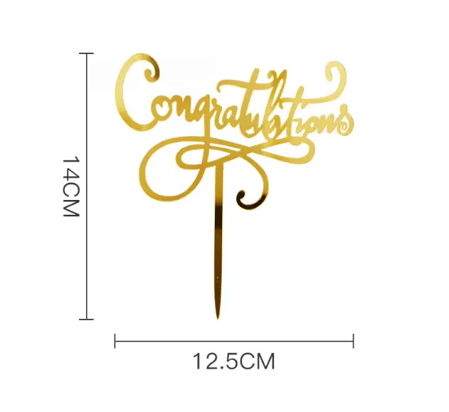 Congratulations Cake Toppers