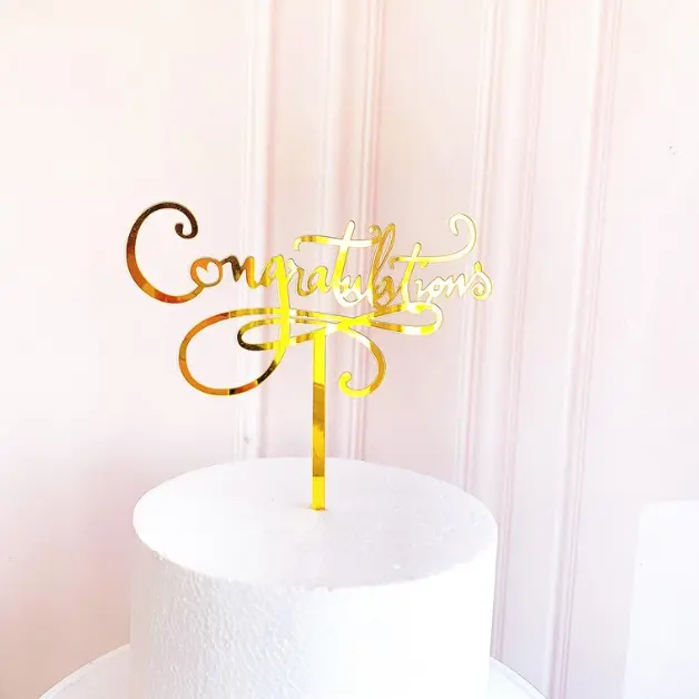 Congratulations Cake Toppers