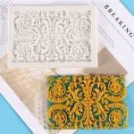 Vintage Embossed Pattern Fondant silicone Mould