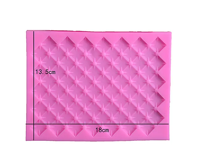 Quilted Pattern texture mat silicone Mould