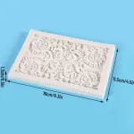 Vintage Embossed Pattern Fondant silicone Mould