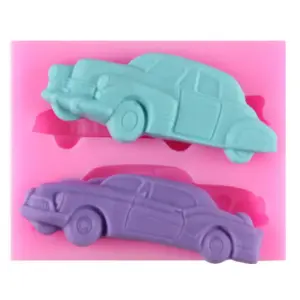 2 Cavity Car fondant mould