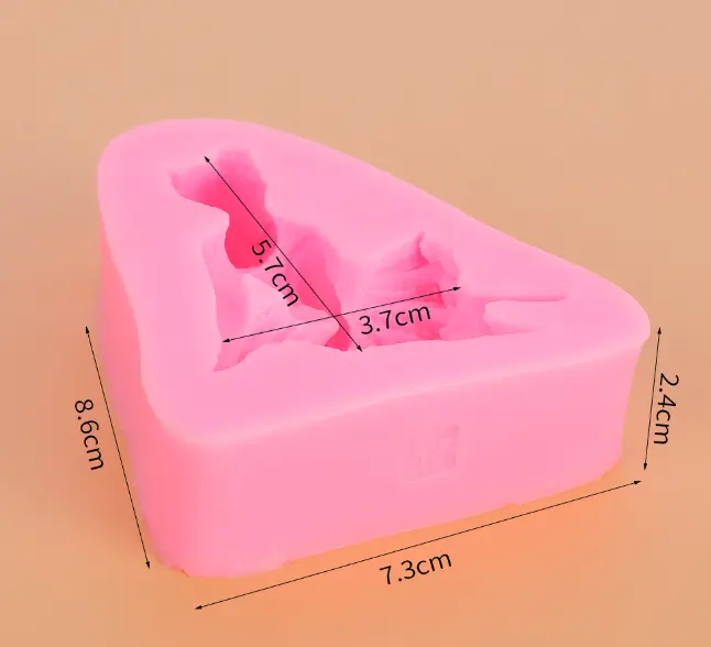 3D Cute Ballerina Girl Silicone Mould