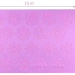 Round Patterns Silicone Lace Mat