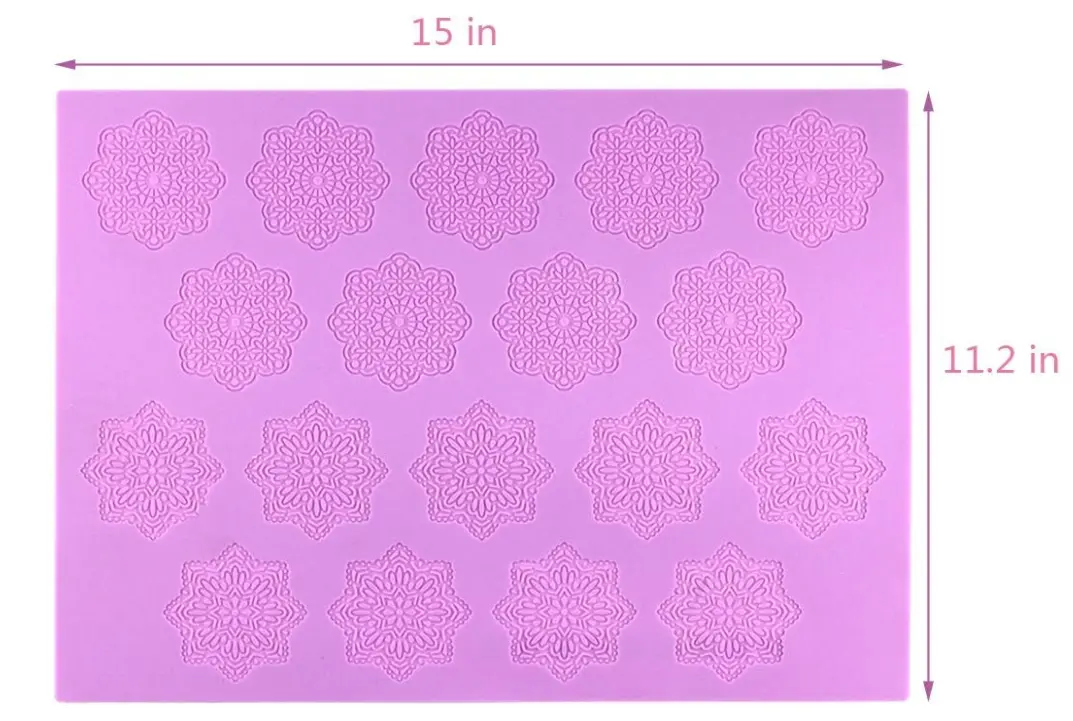 Round Patterns Silicone Lace Mat