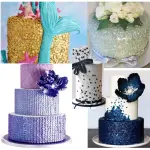 Silicone Sequins Lace Mat