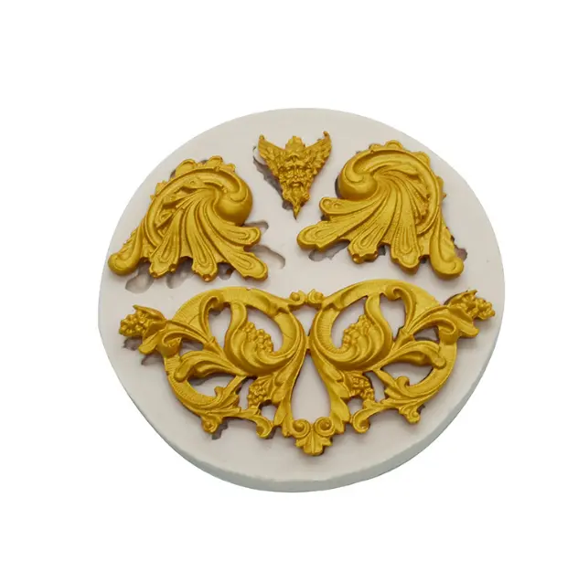 Classic European Embossed silicone Mould