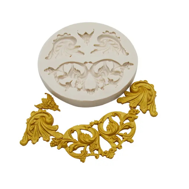 Classic European Embossed silicone Mould