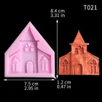 Church Building Silicone Mould
