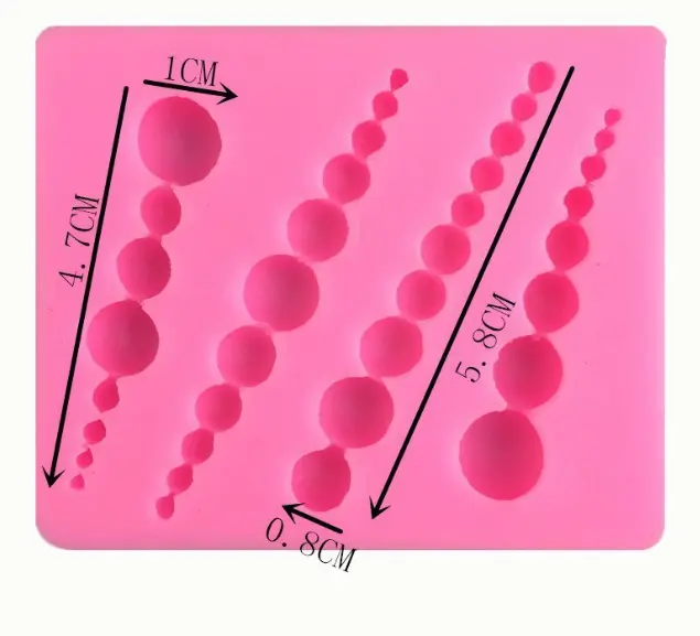 Pearl Drop classic droplet silicone mould