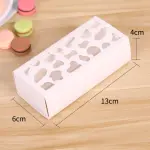 10 pcs Jali chocolate/macron Box