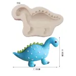 Cute Dinosaur silicone mould style 5