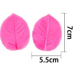 Rose flower Leaf Veiner mould
