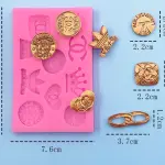 Brand logo channel LV silicone mould