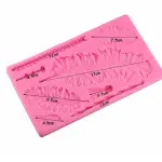 Large Feather and Ropes Silicone Mould