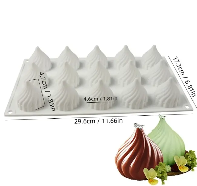 15 Cavity Modak silicone mould