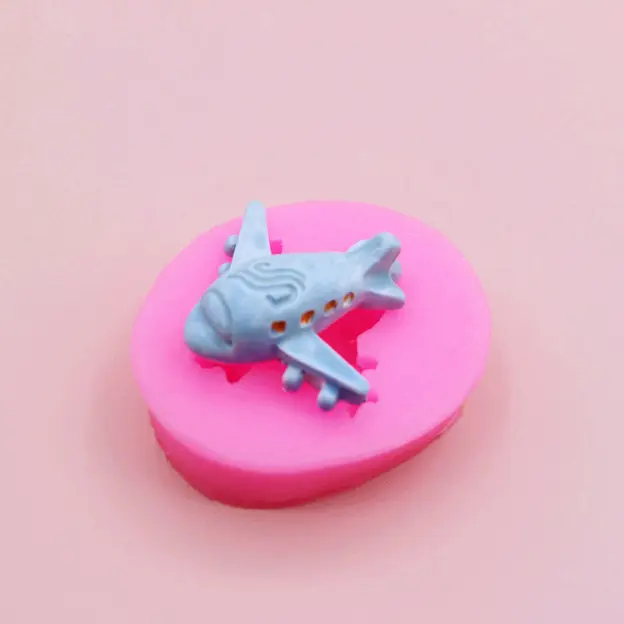 3D Aeroplane fondant mould