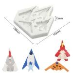 3D Jet fighter aeroplane mould