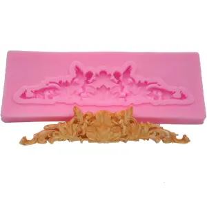 Two Angel with wings vintage silicone mould