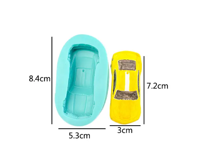 3D Car silicone mould style 4