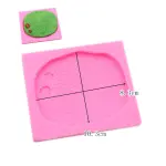 Lawn grass texture silicone mould