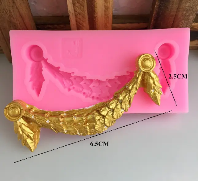 Vintage Drape Pattern Silicone mould