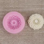 Dahlia or Chrysanthemum Flower Fondant Silicone Mould