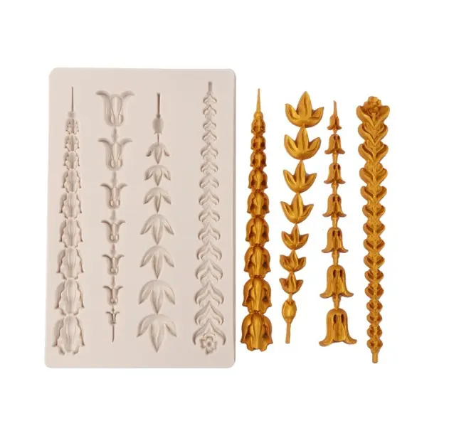 Pattern Lacework Embossed Silicone mould