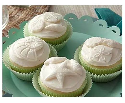 Seaweed Seashell Coral Starfish Silicone mould