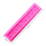 Button theme boarder Silicone Mould