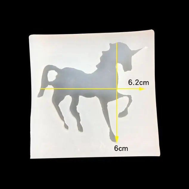 Unicorn horse silicone mould