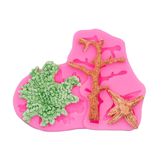 Tree silicone mould
