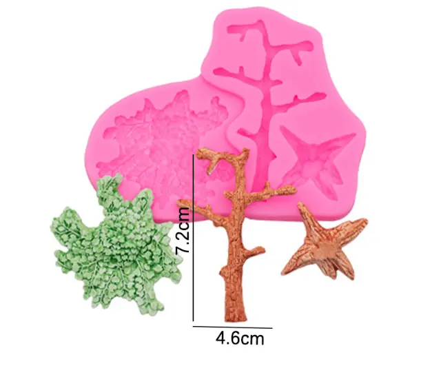 Tree silicone mould