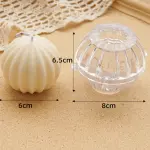 1 PCS Ball Cactus Shape Plastic Candle Mould