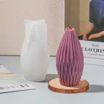 Geometric 3D Pear Lantern Shape Resin Epoxy Silicone Mould